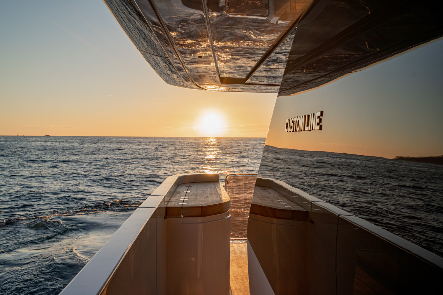 Luxury yacht exterior with sleek lines and ocean views captured during a yacht photoshoot in Cannes