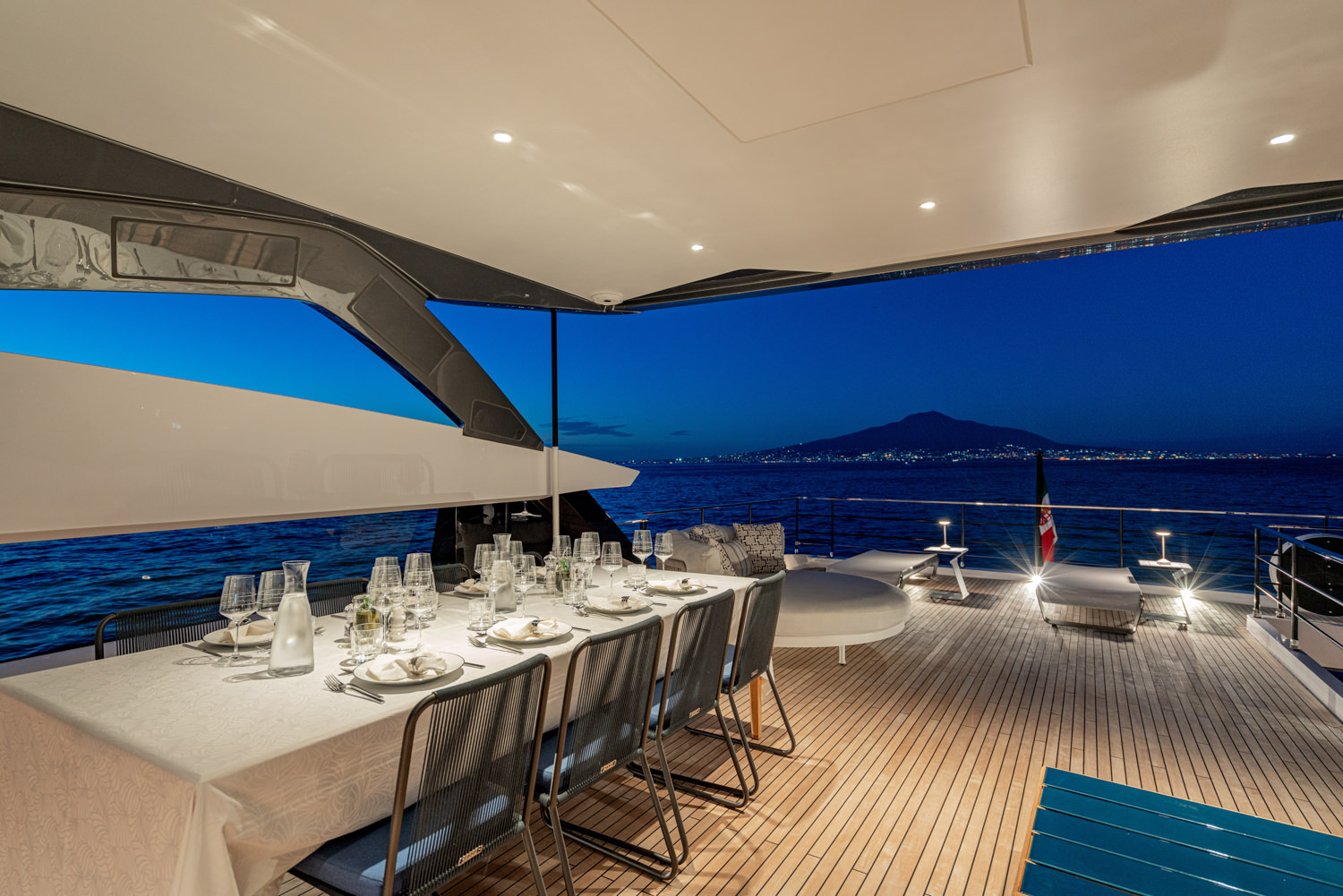 Luxury yacht photographed during a professional yacht photoshoot in Monaco