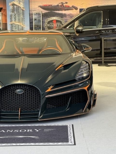 Luxury performance car displayed at Monaco Yacht Show 2026